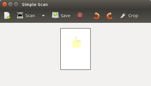  SimpleScan manages to scan again.